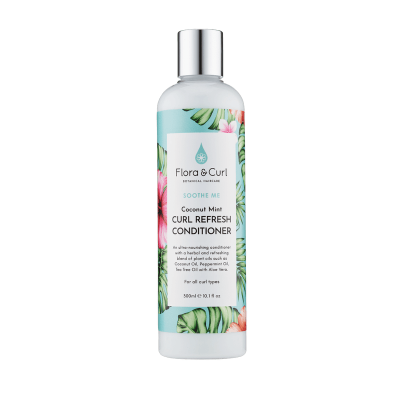 Flora & Curl Coconut Mint Curl Refresh Conditioner­