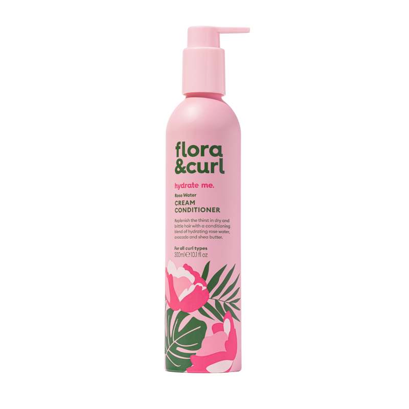 Flora & Curl Rose Water & Honey Cream Conditioner